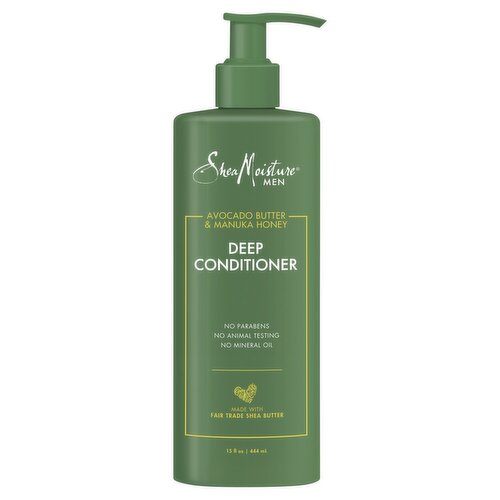 SheaMoisture Avocado Butter & Manuka Honey Deep Conditioner, 15 fl oz