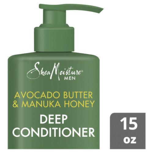 SheaMoisture Avocado Butter & Manuka Honey Deep Conditioner, 15 fl oz