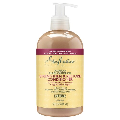 Shea Moisture Jamaican Black Castor Oil Strengthen & Restore Conditioner, 13 fl oz