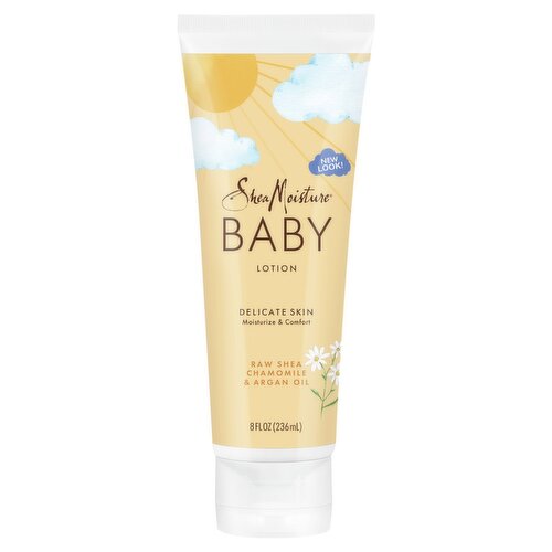 SheaMoisture Raw Shea Chamomile & Argan Oil Baby Lotion, 8 fl oz