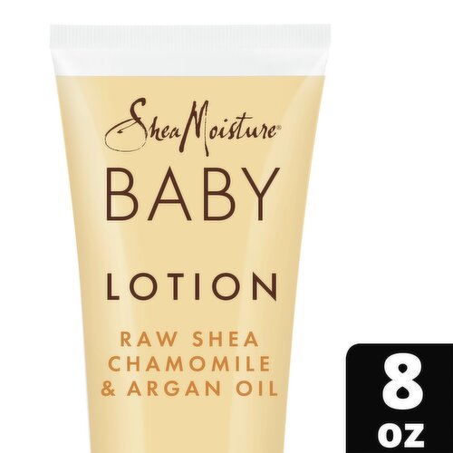 SheaMoisture Raw Shea Chamomile & Argan Oil Baby Lotion, 8 fl oz