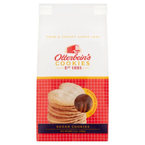 Otterbein's Cookies Sugar Cookies, 7 oz