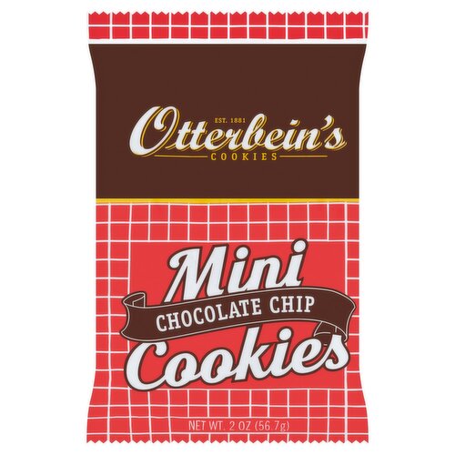 Otterbein's Cookies Mini Chocolate Chip Cookies, 2 oz