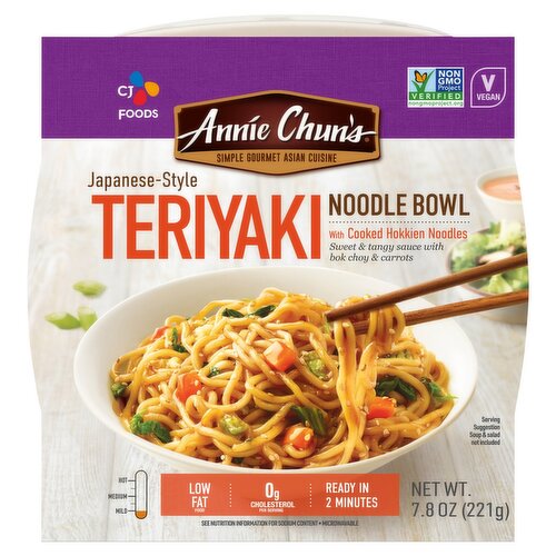 Annie Chun's Japanese-Style Teriyaki Noodle Bowl, 7.8 oz