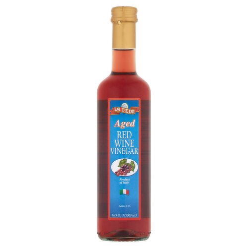 La Fede Aged Red Wine Vinegar, 16.9 fl oz