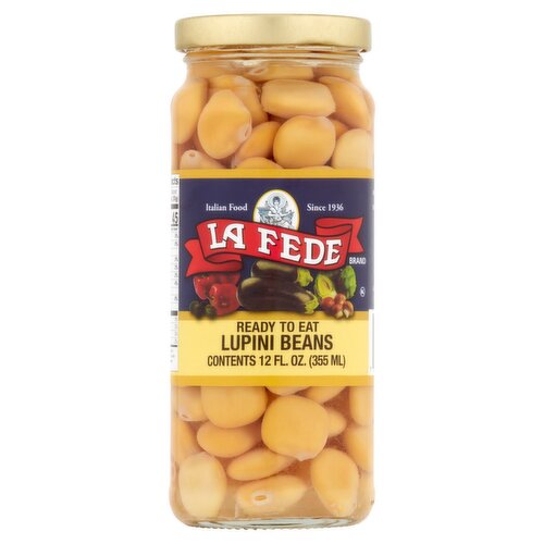 La Fede Ready to Eat Lupini Beans, 12 oz