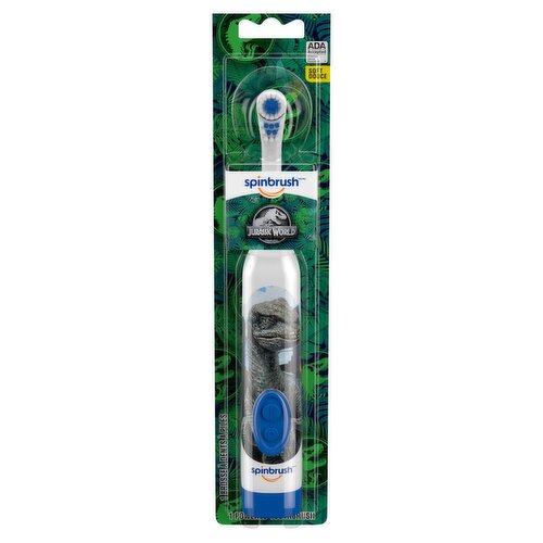 Spinbrush Jurassic World Soft Powered Toothbrush