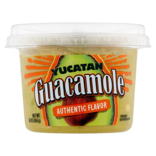 Yucatan Authentic Flavor Guacamole, 16 oz