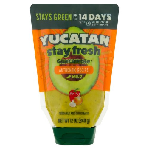 Yucatan Stay Fresh Authentic Recipe Guacamole, 12 oz