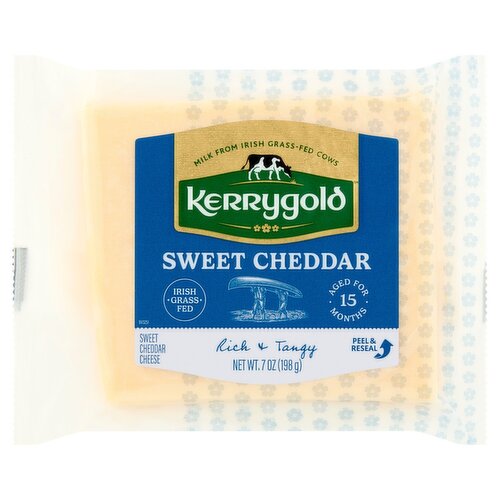 Kerrygold Sweet Cheddar Cheese, 7 oz