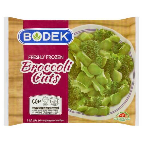 Bodek Freshly Frozen Broccoli Cuts, 24 oz