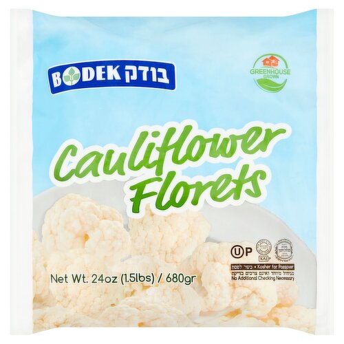 Bodek Cauliflower Florets, 24 oz