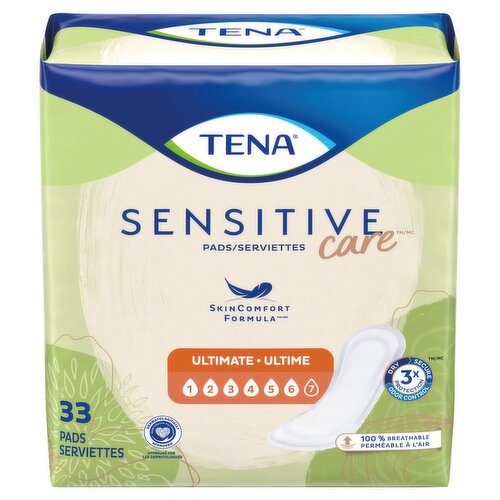 Tena Senstive Care Ultimate Pads, 33 count