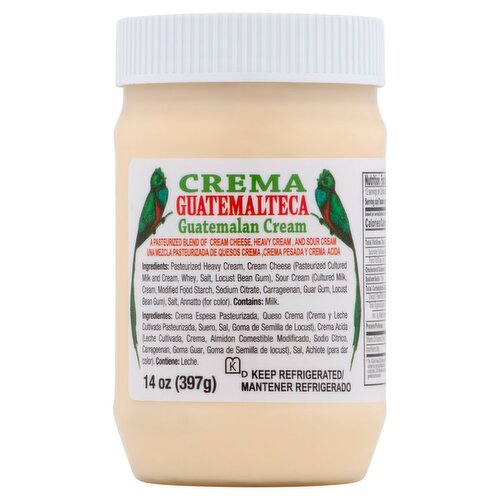 Quesos La Ricura Guatemalan Cream, 14 oz