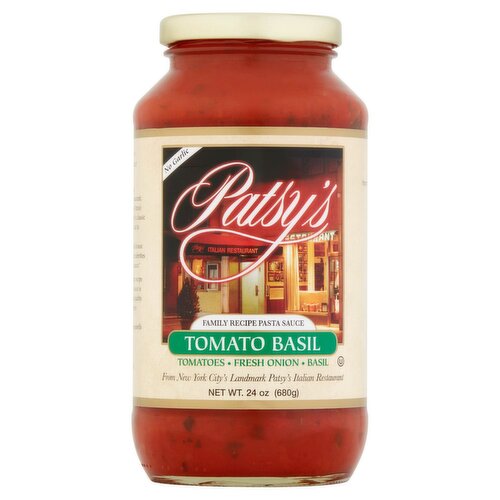 Patsy's Tomato Basil Pasta Sauce, 24 oz