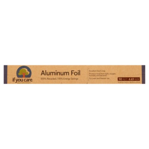 If You Care 50 sq ft 100% Recycled Aluminum Foil