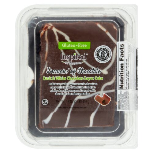 Inspired by Happiness Dreamin' of Chocolate Dark & White Chocolate Layer Cake, 16 oz