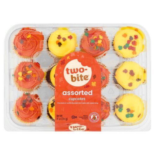 Two-Bite Assorted Cupcakes, 10 oz