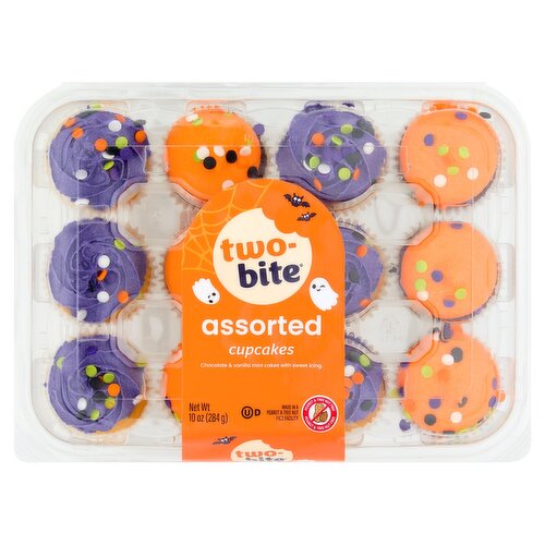 Two-Bite Assorted Cupcakes, 10 oz