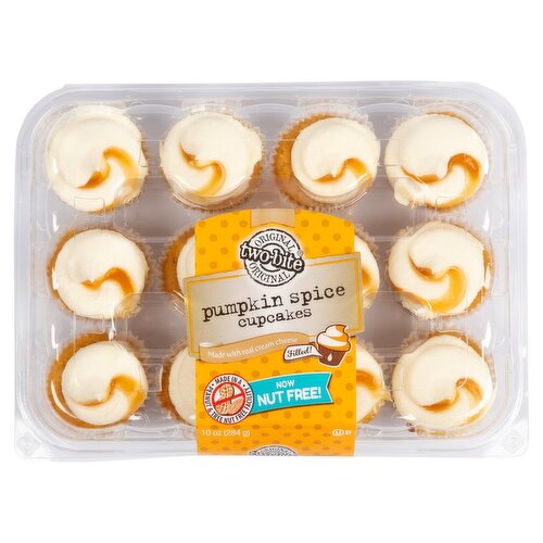 Two-Bite Original Pumpkin Spice Cupcakes, 10 oz