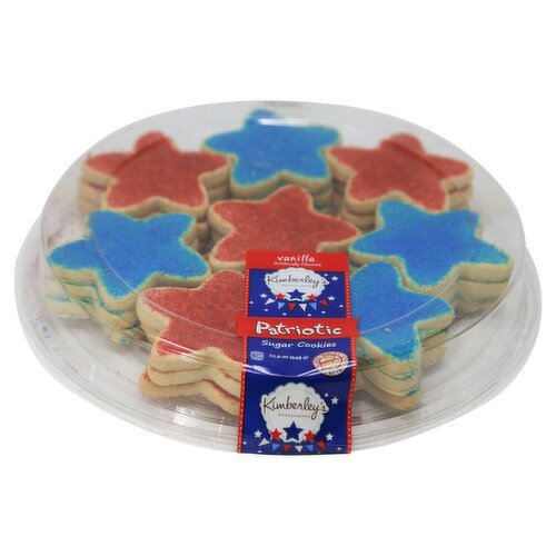 Kimberley's Bakeshoppe Vanilla Patriotic Sugar Cookies, 22.8 oz