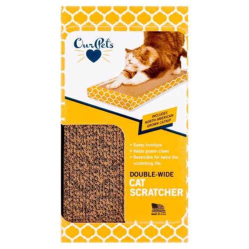 OurPets Double-Wide Cat Scratcher