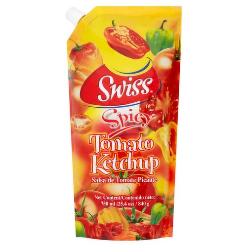 Swiss Spicy Tomato Ketchup, 25.4 oz