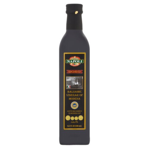 Napoli Doro Balsamic Vinegar of Modena, 16.9 fl oz