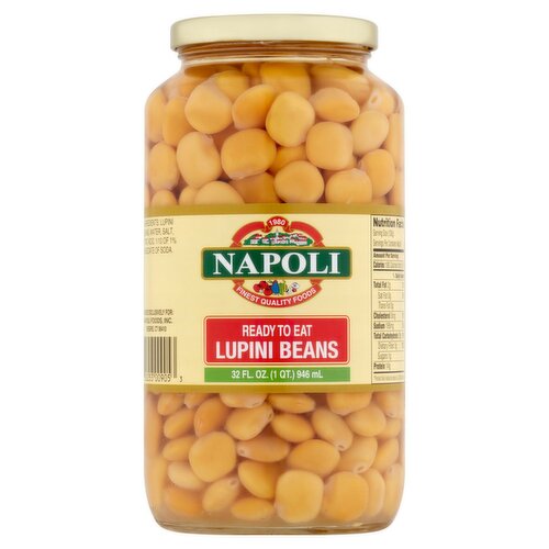 Napoli Lupini Beans, 32 fl oz