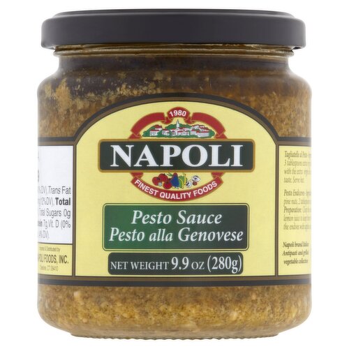 Napoli Pesto Sauce, 9.9 oz