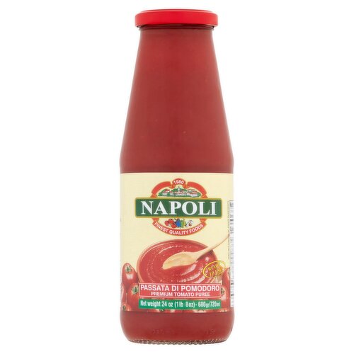 Napoli Premium Tomato Puree, 24 oz