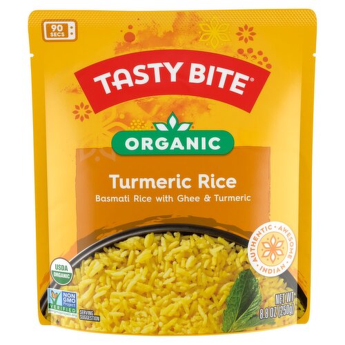 Tasty Bite Organic Turmeric Rice, 8.8 oz