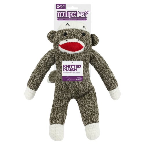 Multipet Sock Monkey Dog Toy