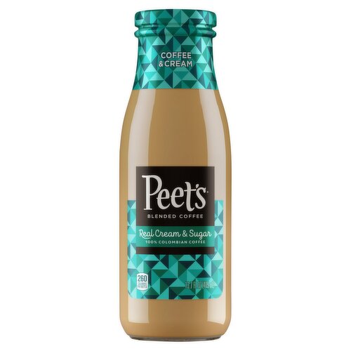 Peet's Coffee & Cream Blended Coffee, 13.7 fl oz