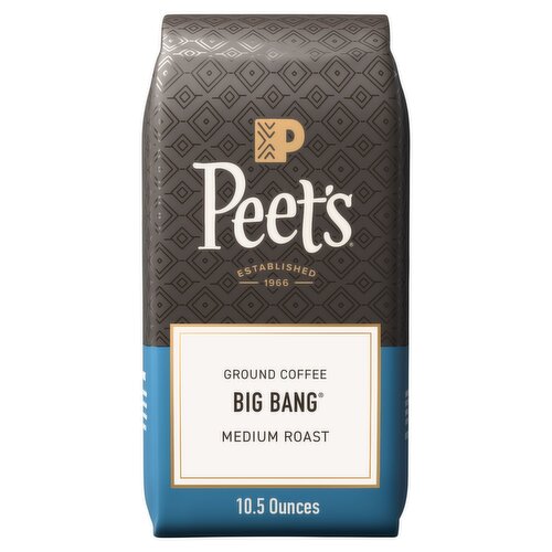 Peet's Big Bang Medium Roast Ground Coffee, 10.5 oz