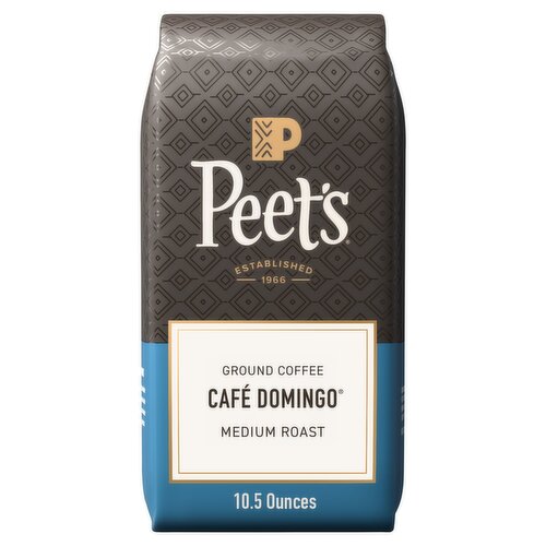 Peet's Café Domingo Medium Roast Ground Coffee, 10.5 oz
