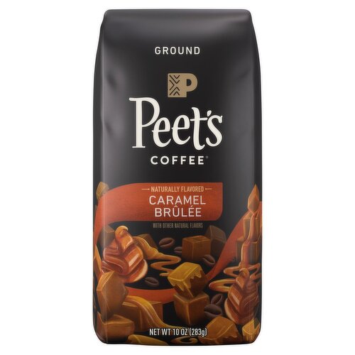 Peet's Coffee Caramel Brûlée Ground Coffee, 10 oz