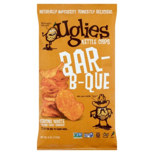 Uglies Bar-B-Que Kettle Chips, 6 oz