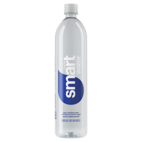 Glacéau Smartwater Vapor Distilled Water, 33.8 fl oz