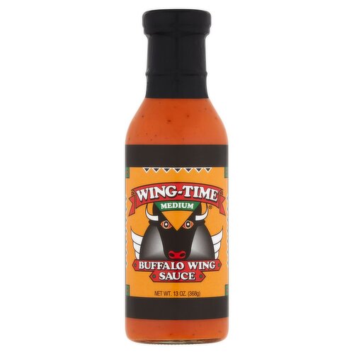 Wing-Time Medium Buffalo Wing Sauce, 13 oz