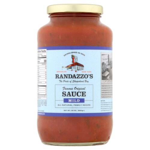 Randazzo's Famous Original Mild Sauce, 24 oz