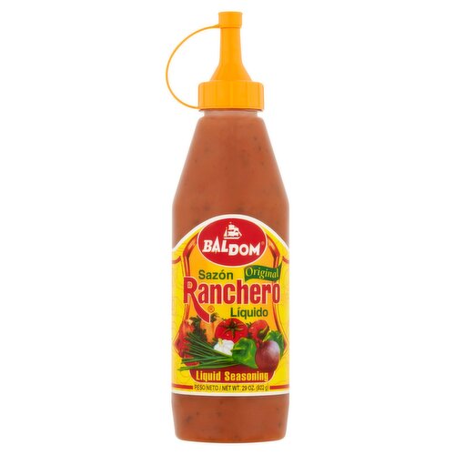 Baldom Original Ranchero Liquid Seasoning, 29 oz