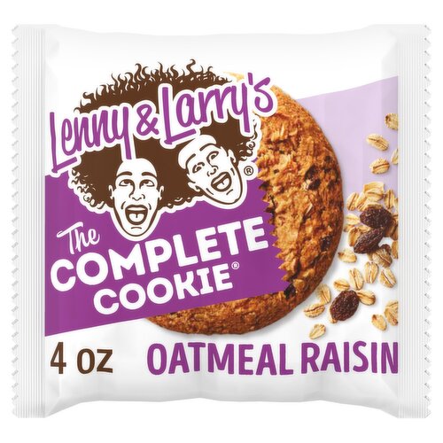Lenny & Larry's The Complete Cookie Oatmeal Raisin Cookies, 4 oz