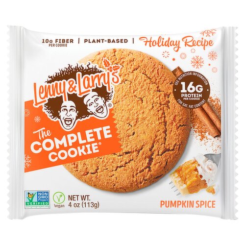 Lenny & Larry's The Complete Cookie Pumpkin Spice Cookie, 4 oz