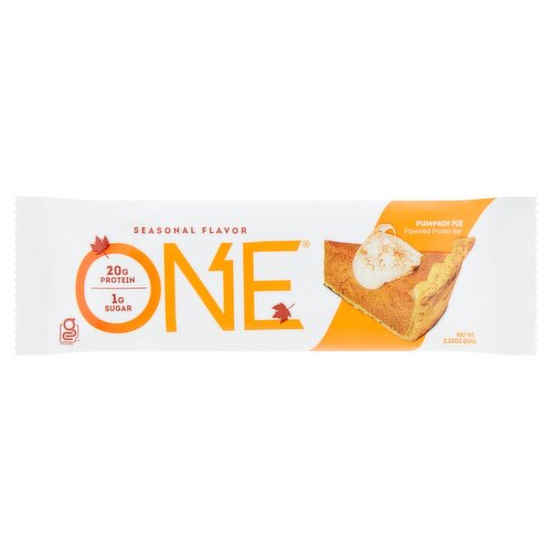 ONE Pumpkin Pie Flavored Protein Bar, 2.12 oz