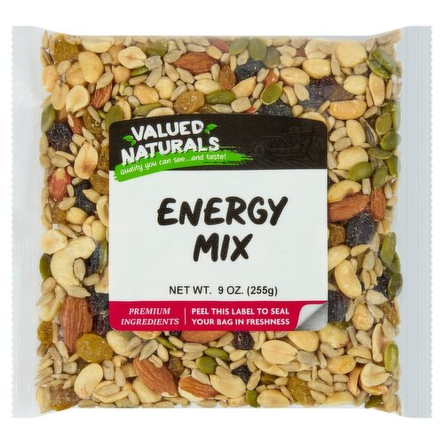 Valued Naturals Energy Mix, 9 oz