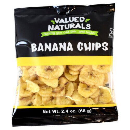 Valued Naturals Banana Chips, 2.4 oz