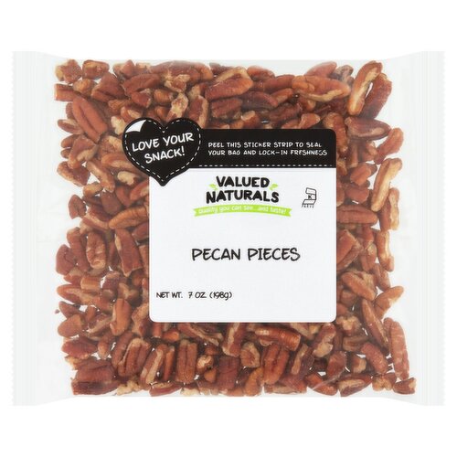 Valued Naturals Pecan Pieces, 7 oz
