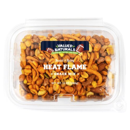 Valued Naturals Sweet + Spicy Heat Flame Snack Mix, 13 oz