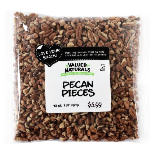 Valued Naturals Pecan Pieces, 7 oz